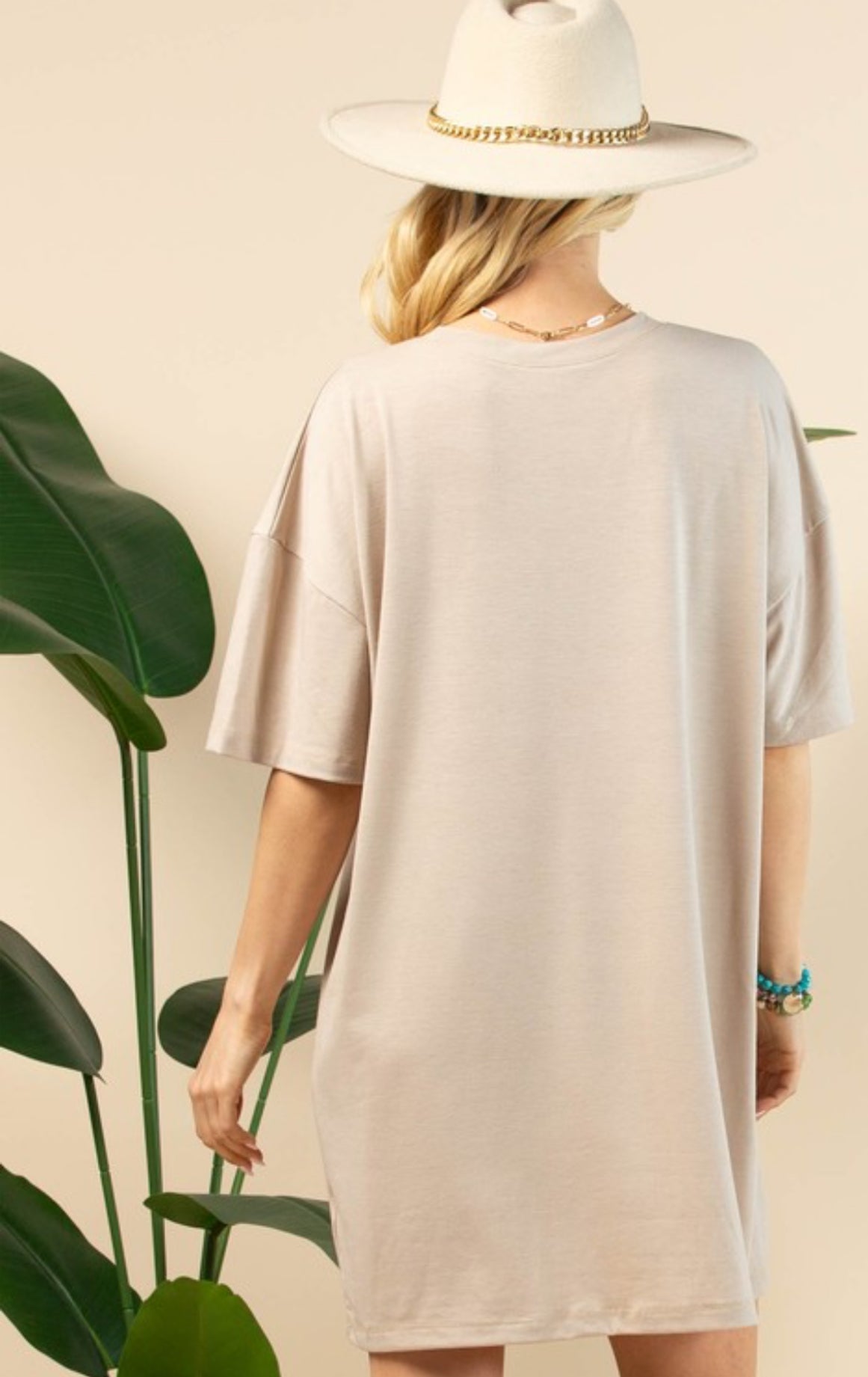 Just Here For The Cowboys T-Shirt Dress