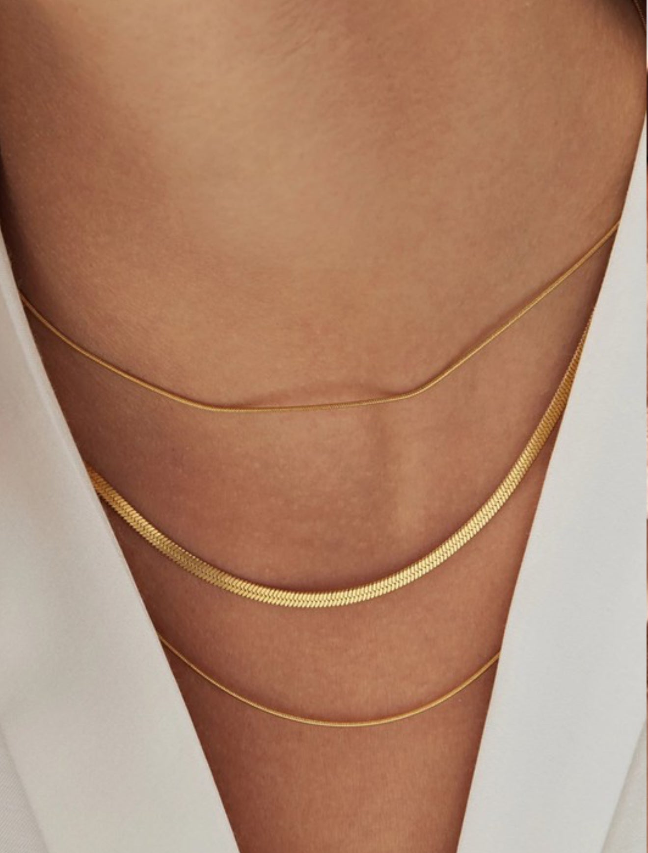 18K gold plated necklace