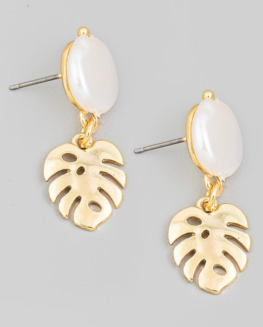 Leaf it alone earrings